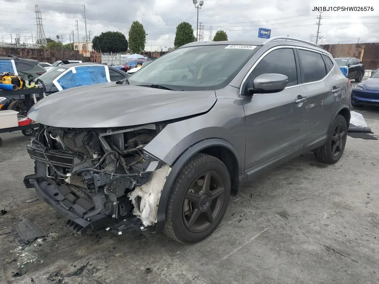 JN1BJ1CP5HW026576 2017 Nissan Rogue Sport S