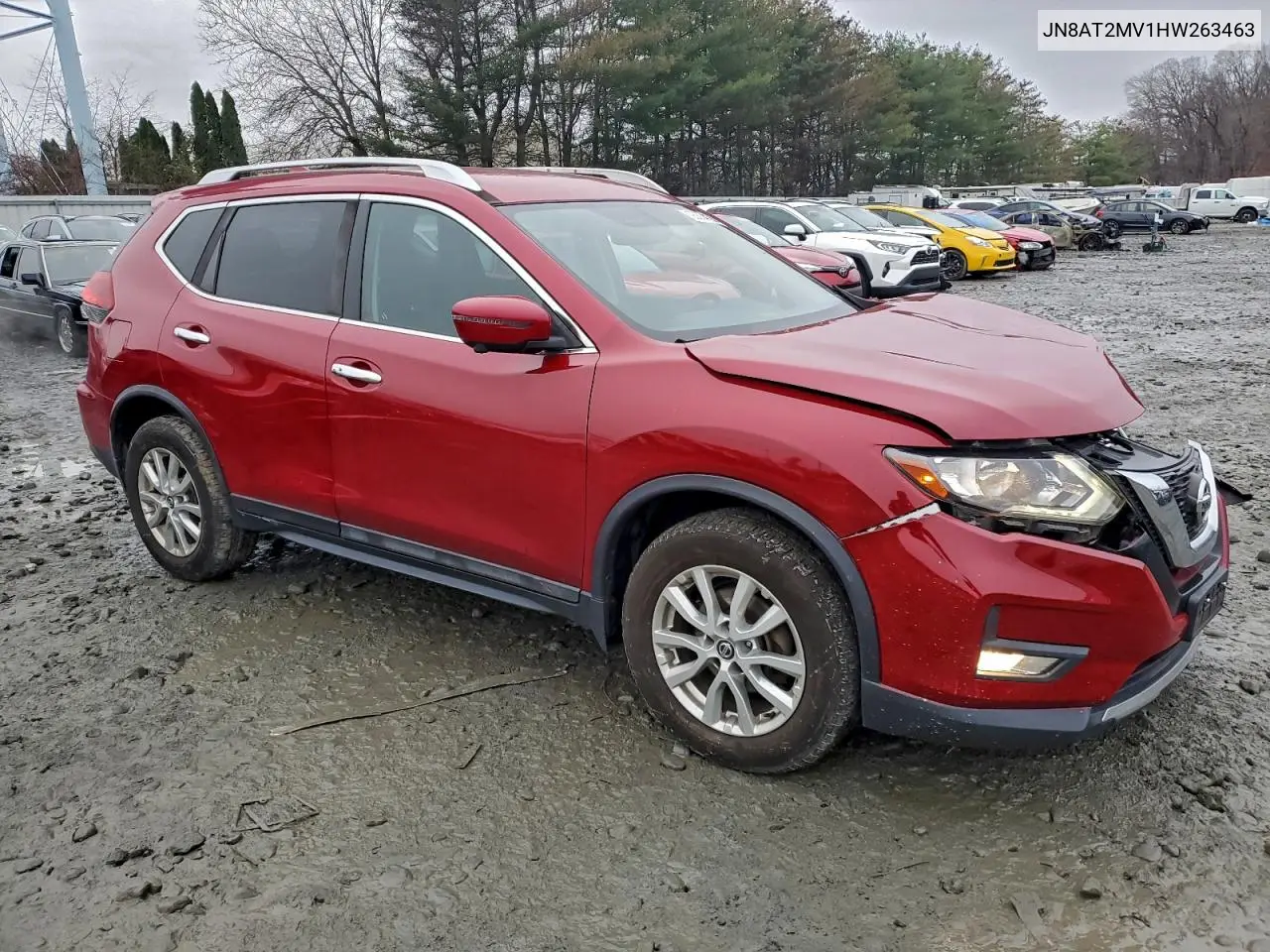 JN8AT2MV1HW263463 2017 Nissan Rogue S