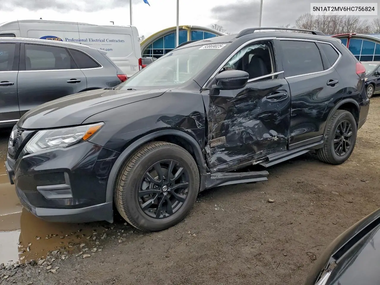5N1AT2MV6HC756824 2017 Nissan Rogue Sv