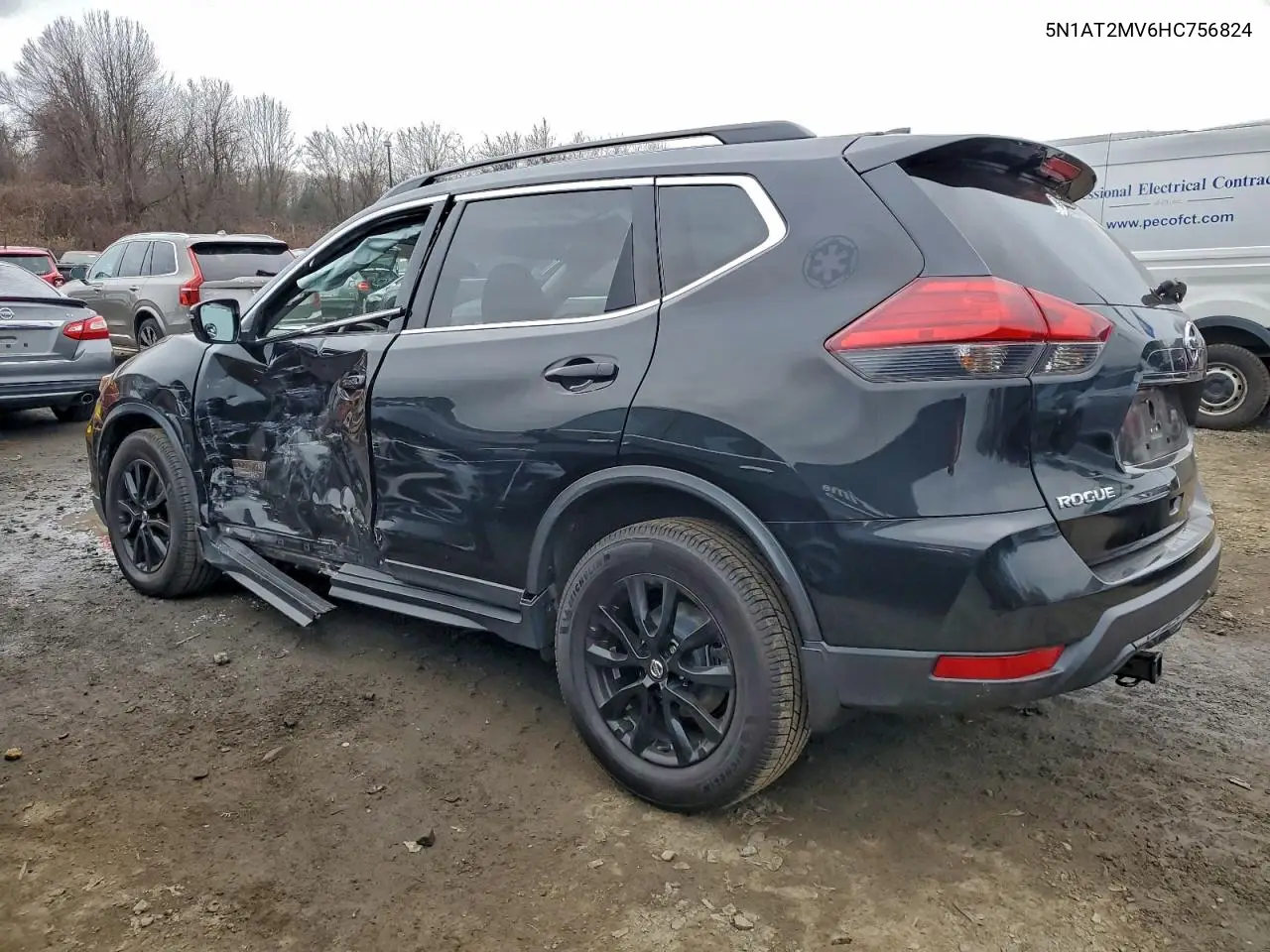 5N1AT2MV6HC756824 2017 Nissan Rogue Sv