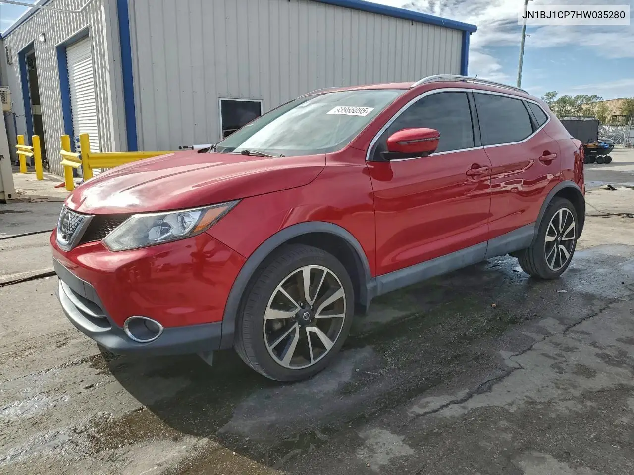 JN1BJ1CP7HW035280 2017 Nissan Rogue Sport S