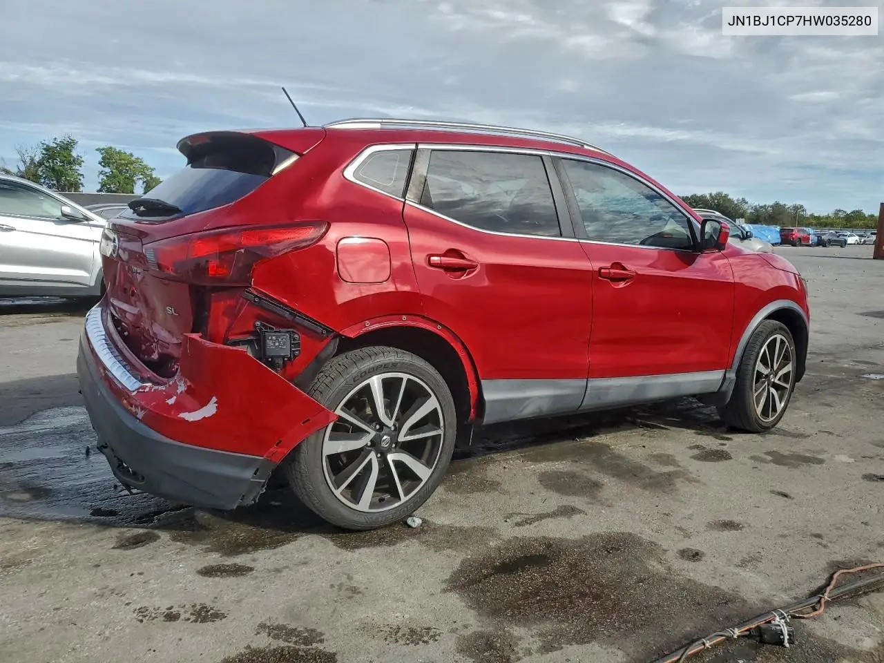 JN1BJ1CP7HW035280 2017 Nissan Rogue Sport S