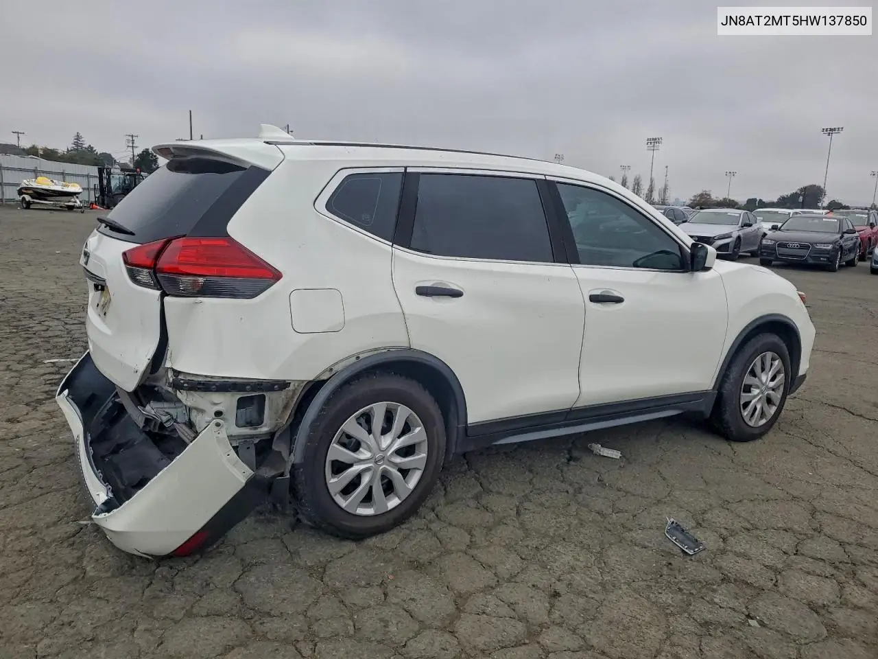 JN8AT2MT5HW137850 2017 Nissan Rogue S