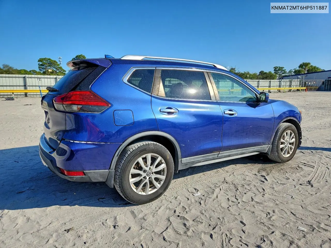 KNMAT2MT6HP511887 2017 Nissan Rogue S