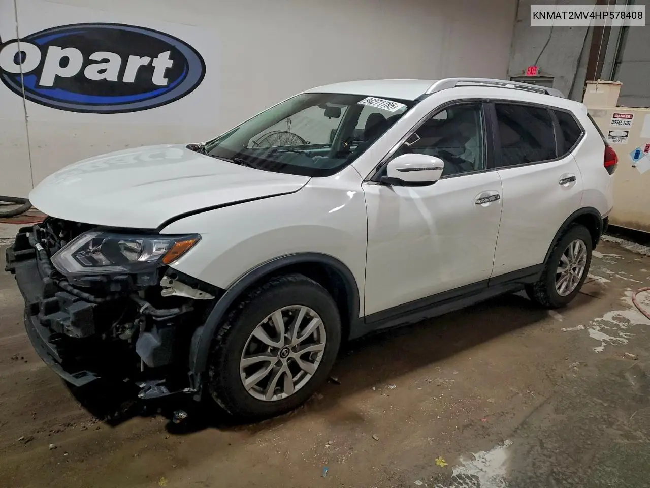 KNMAT2MV4HP578408 2017 Nissan Rogue S