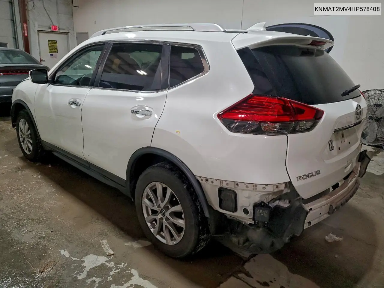 KNMAT2MV4HP578408 2017 Nissan Rogue S