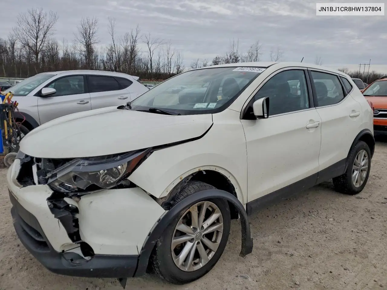 JN1BJ1CR8HW137804 2017 Nissan Rogue Sport S