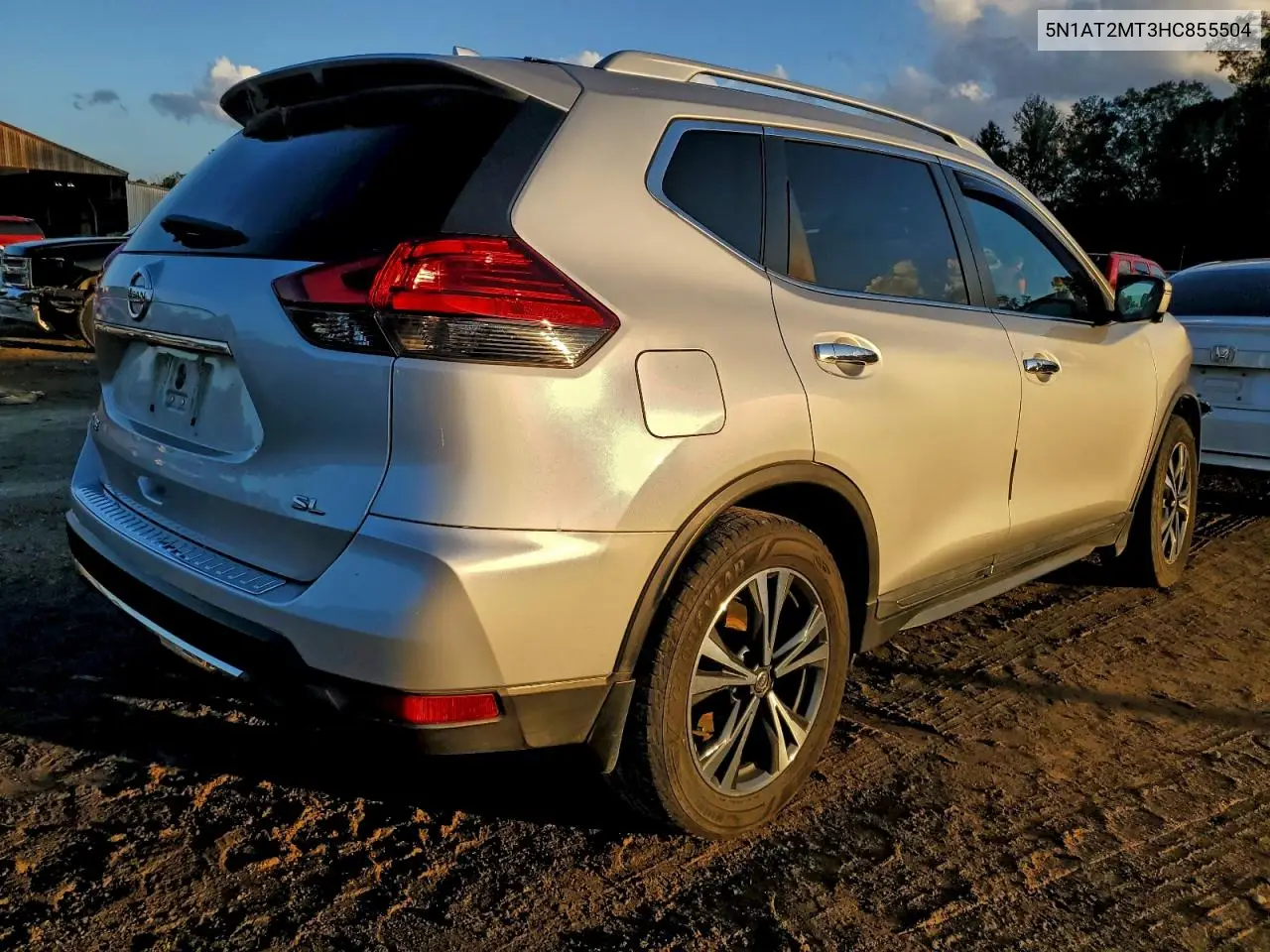 5N1AT2MT3HC855504 2017 Nissan Rogue S