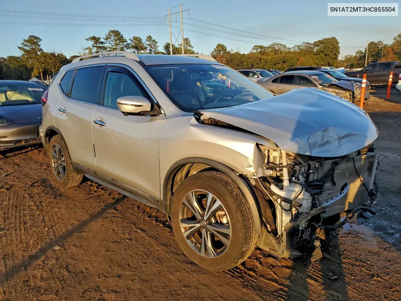 5N1AT2MT3HC855504 2017 Nissan Rogue S