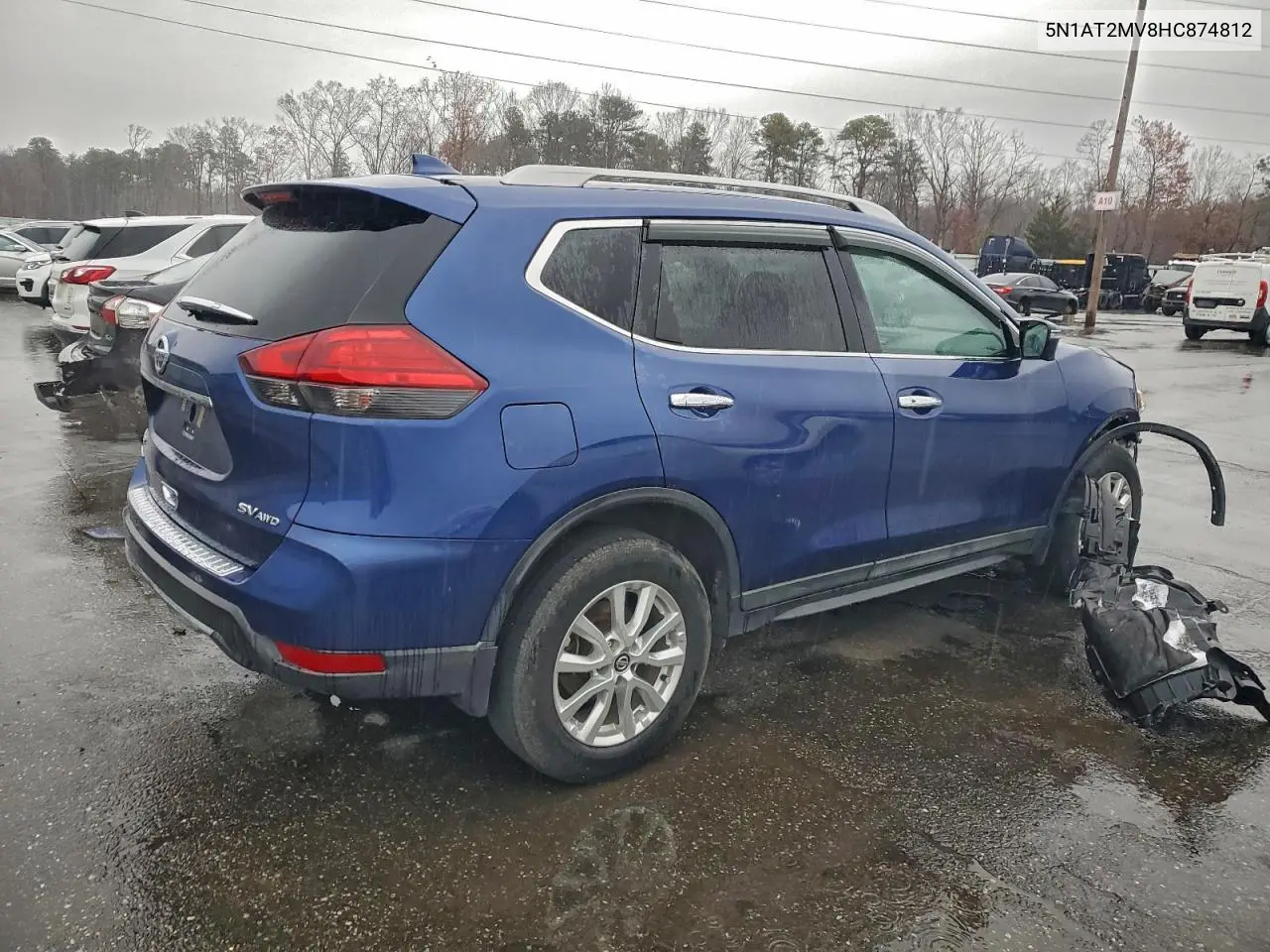 5N1AT2MV8HC874812 2017 Nissan Rogue Sv
