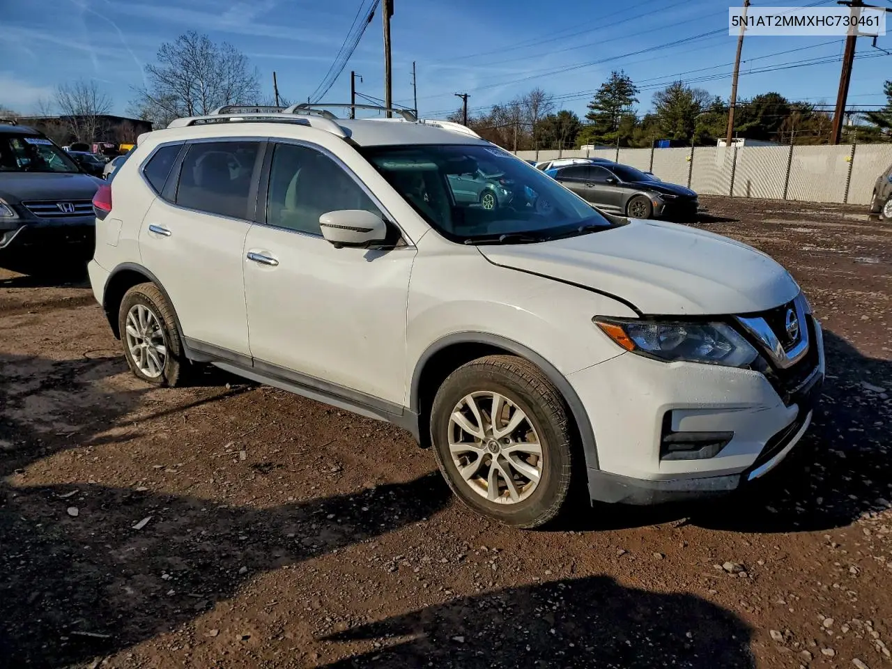 5N1AT2MMXHC730461 2017 Nissan Rogue S