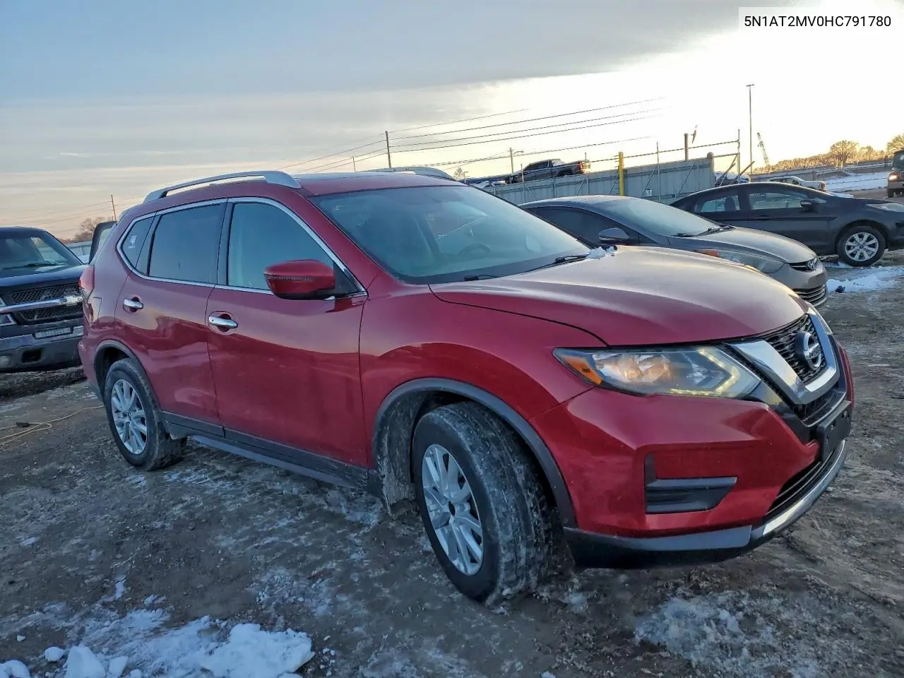 5N1AT2MV0HC791780 2017 Nissan Rogue Sv