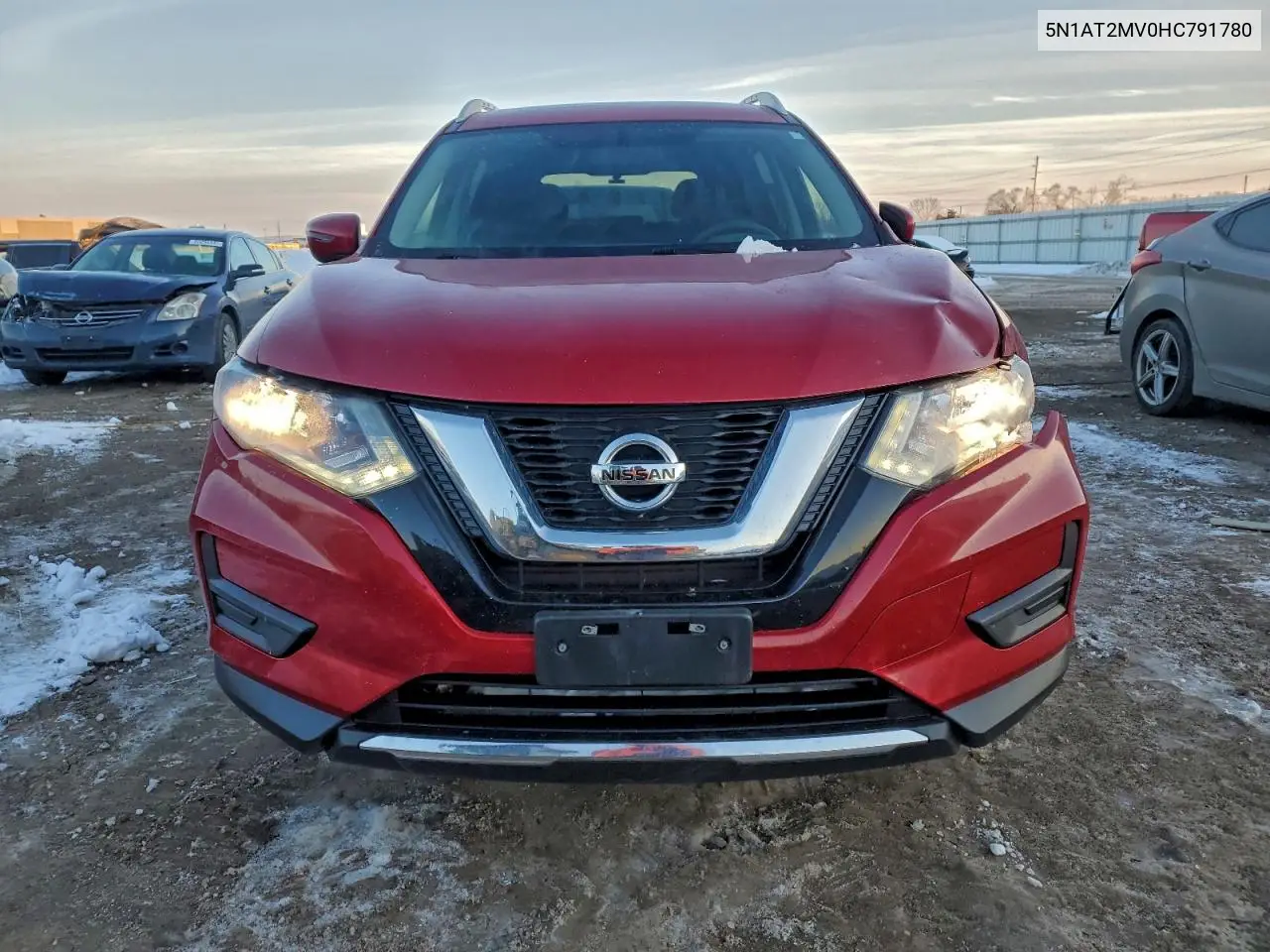 5N1AT2MV0HC791780 2017 Nissan Rogue Sv