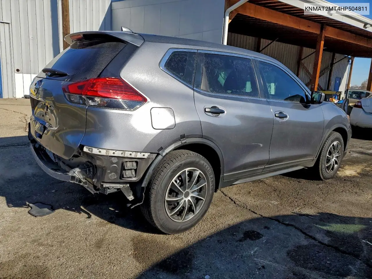 KNMAT2MT4HP504811 2017 Nissan Rogue S