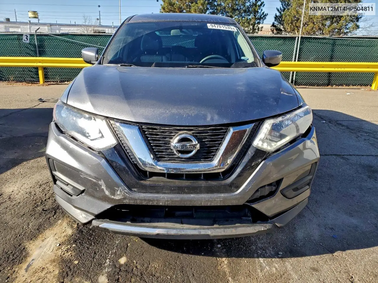 KNMAT2MT4HP504811 2017 Nissan Rogue S