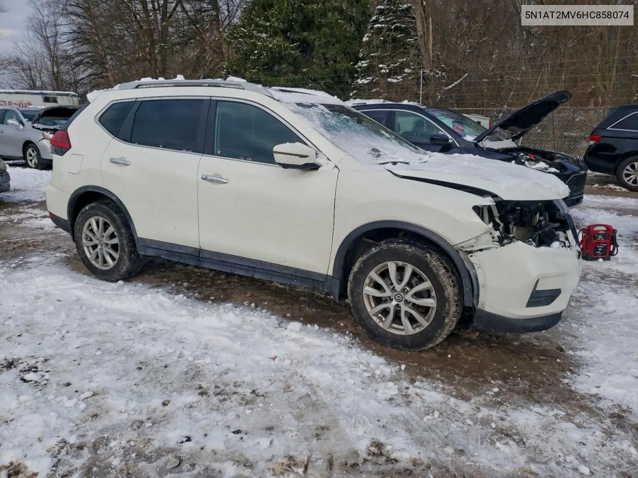 5N1AT2MV6HC858074 2017 Nissan Rogue Sv