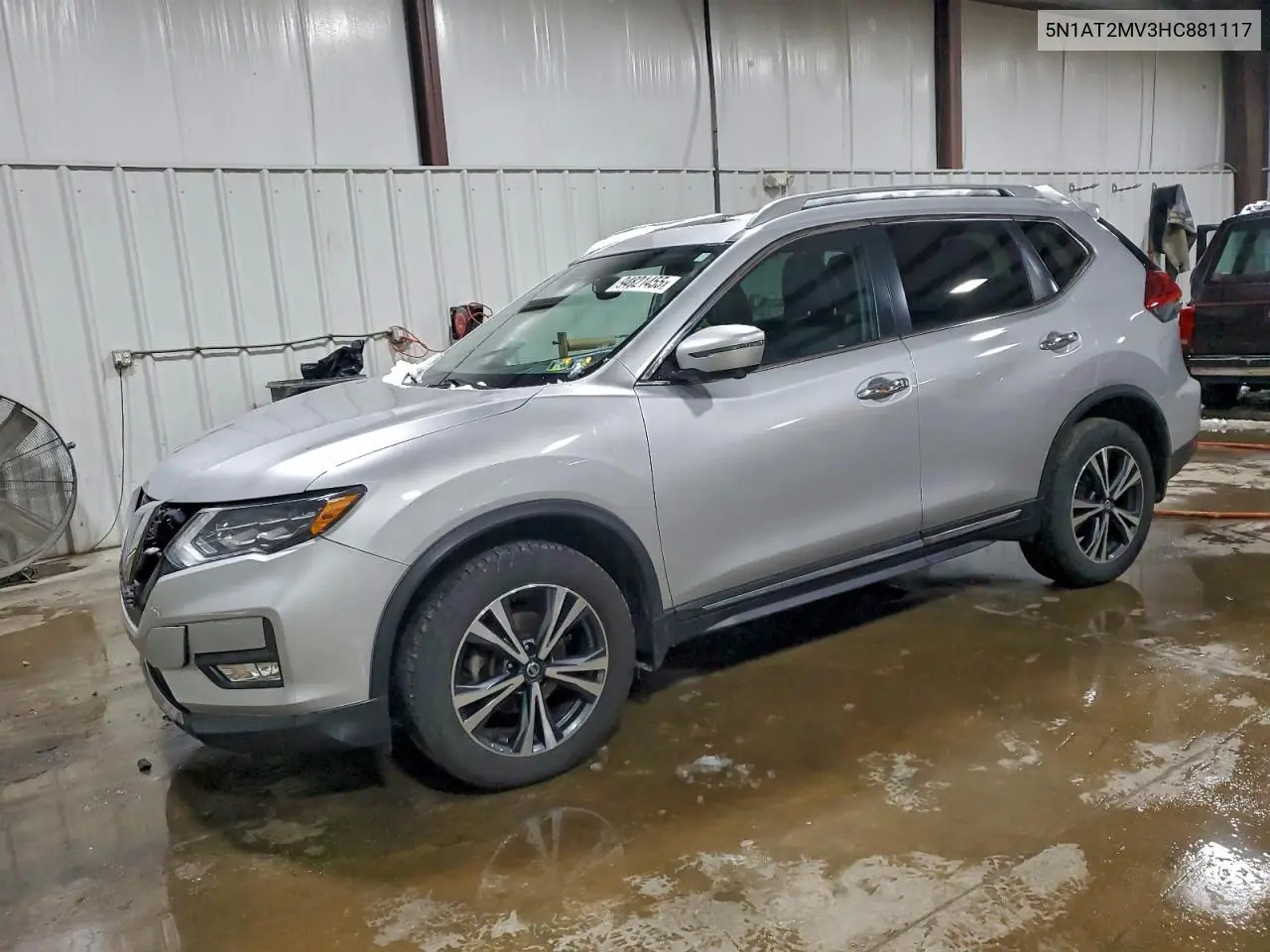 5N1AT2MV3HC881117 2017 Nissan Rogue Sv