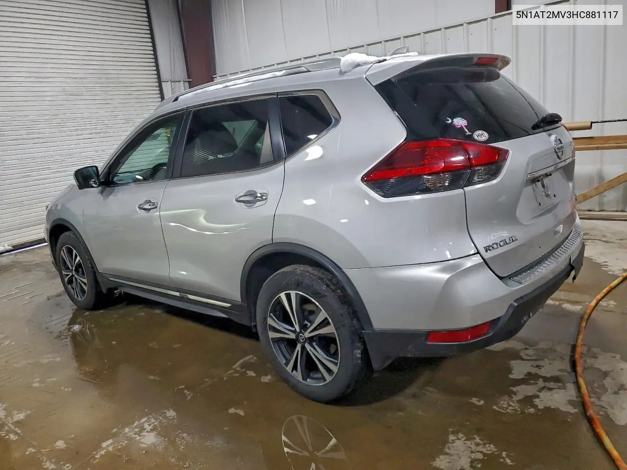 5N1AT2MV3HC881117 2017 Nissan Rogue Sv
