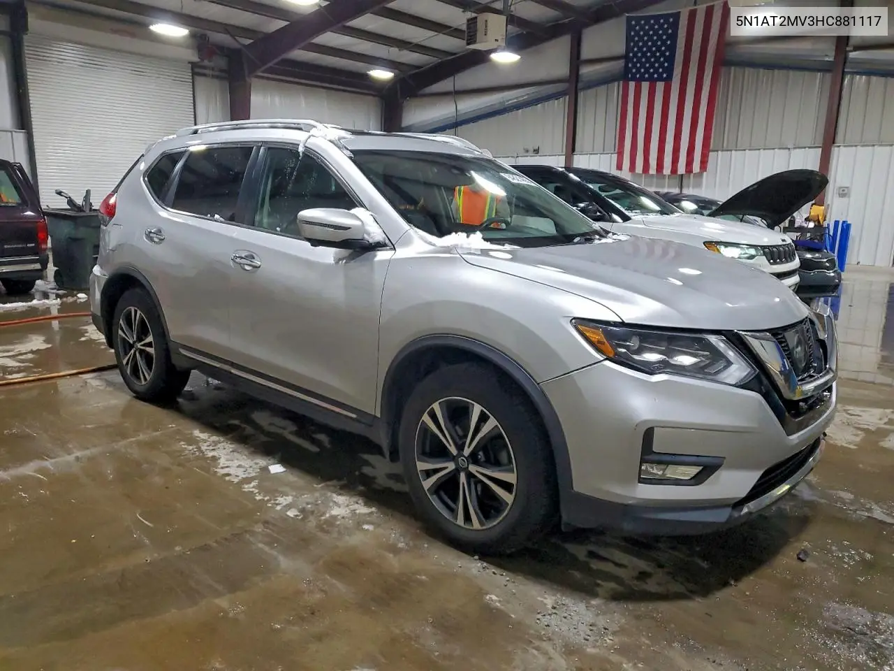 5N1AT2MV3HC881117 2017 Nissan Rogue Sv