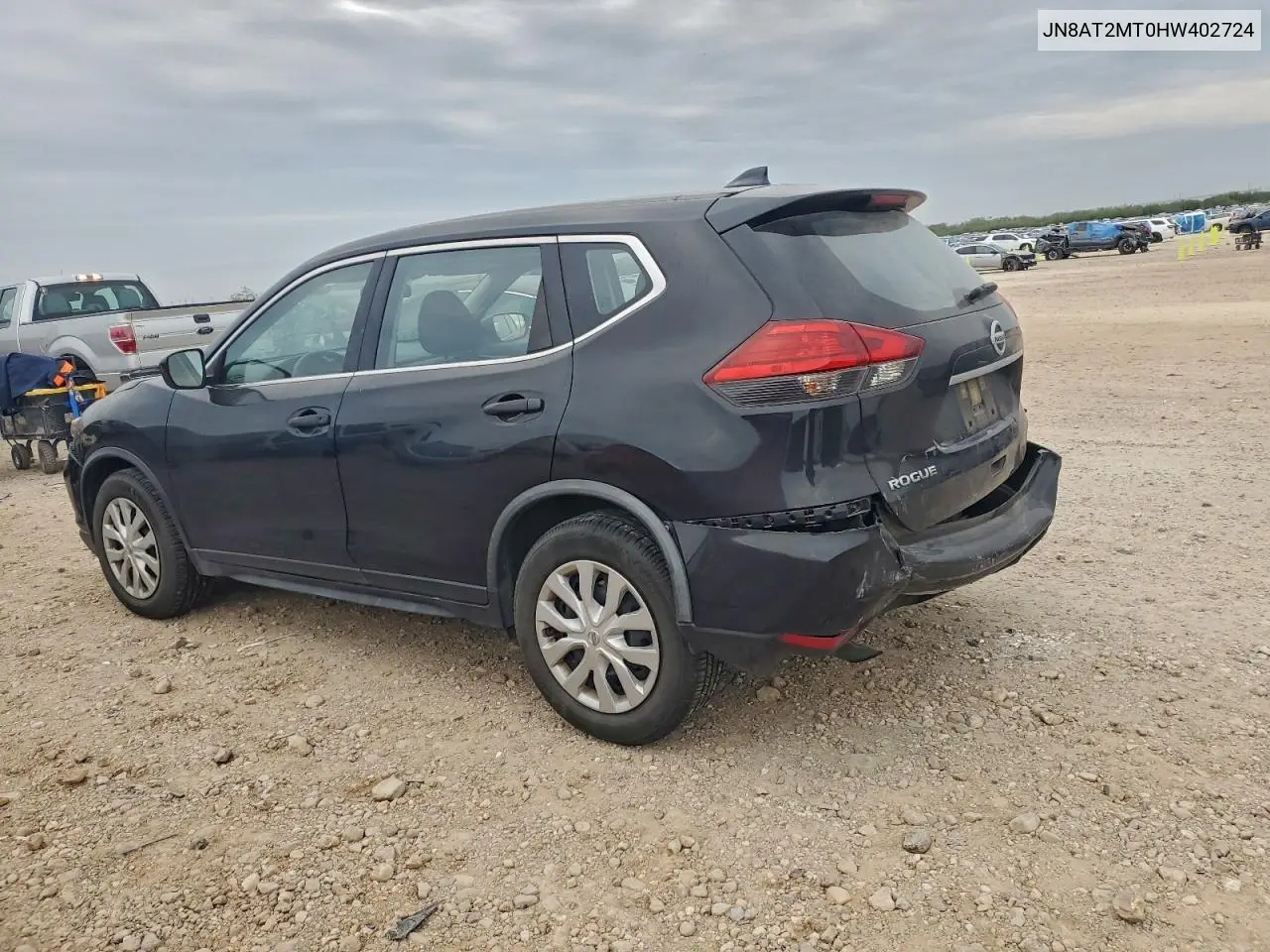 JN8AT2MT0HW402724 2017 Nissan Rogue S