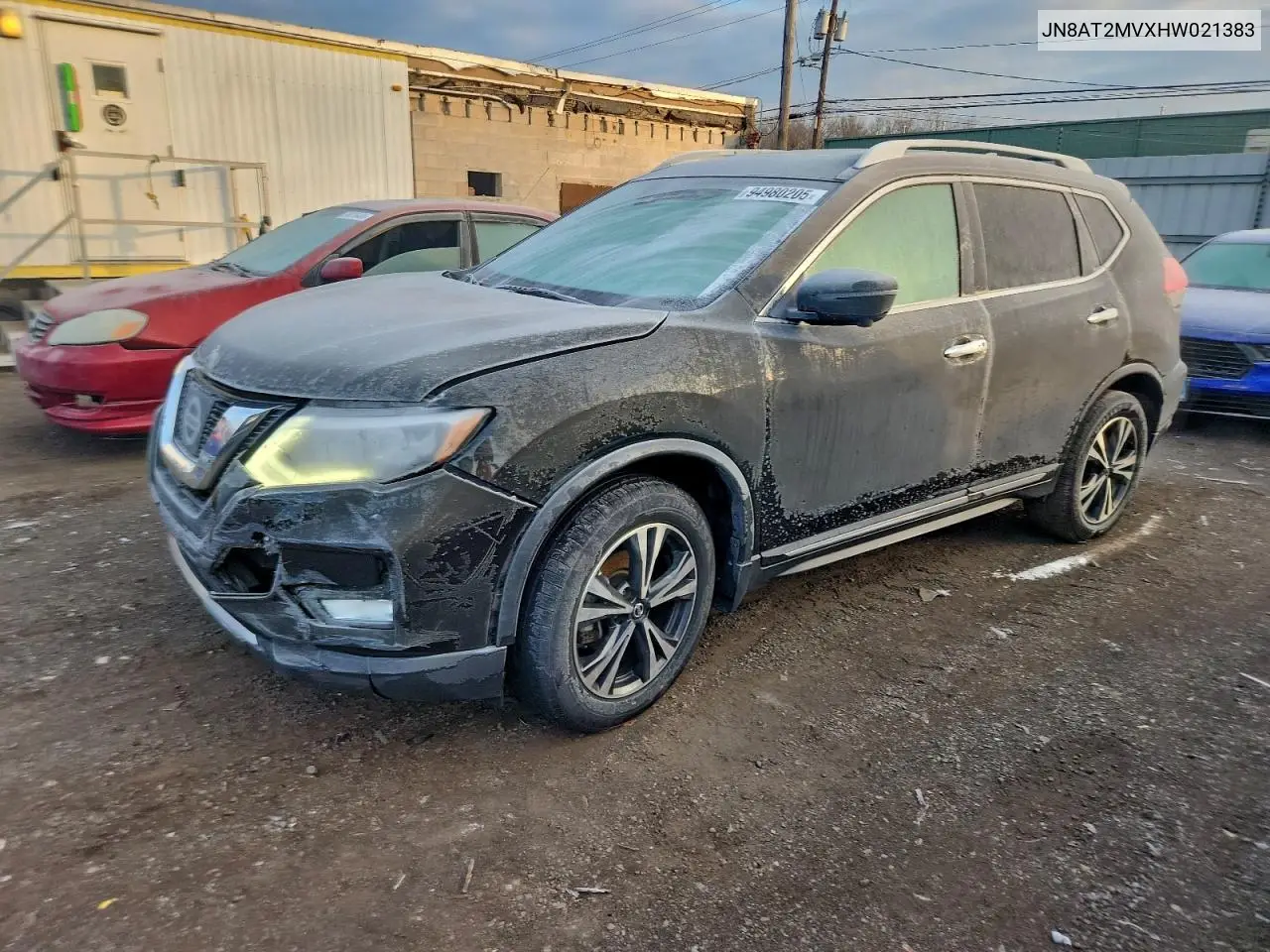 JN8AT2MVXHW021383 2017 Nissan Rogue S