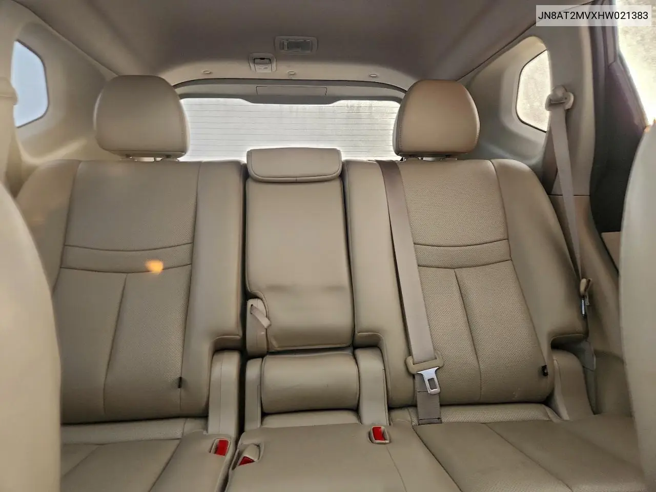 JN8AT2MVXHW021383 2017 Nissan Rogue S