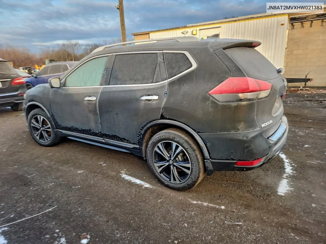 JN8AT2MVXHW021383 2017 Nissan Rogue S