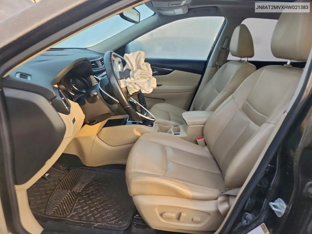 JN8AT2MVXHW021383 2017 Nissan Rogue S