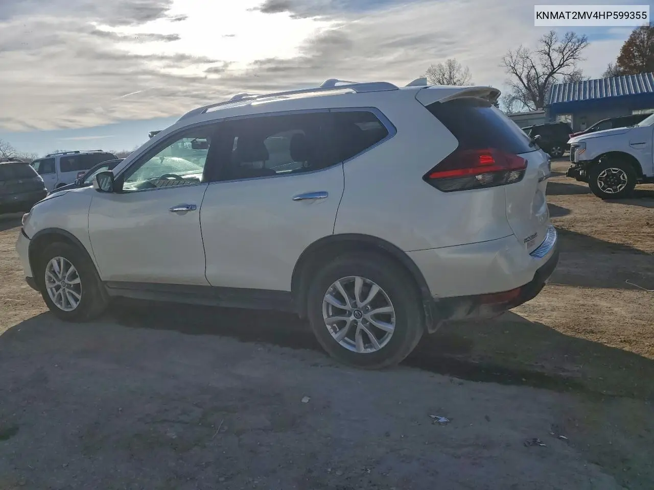 KNMAT2MV4HP599355 2017 Nissan Rogue S