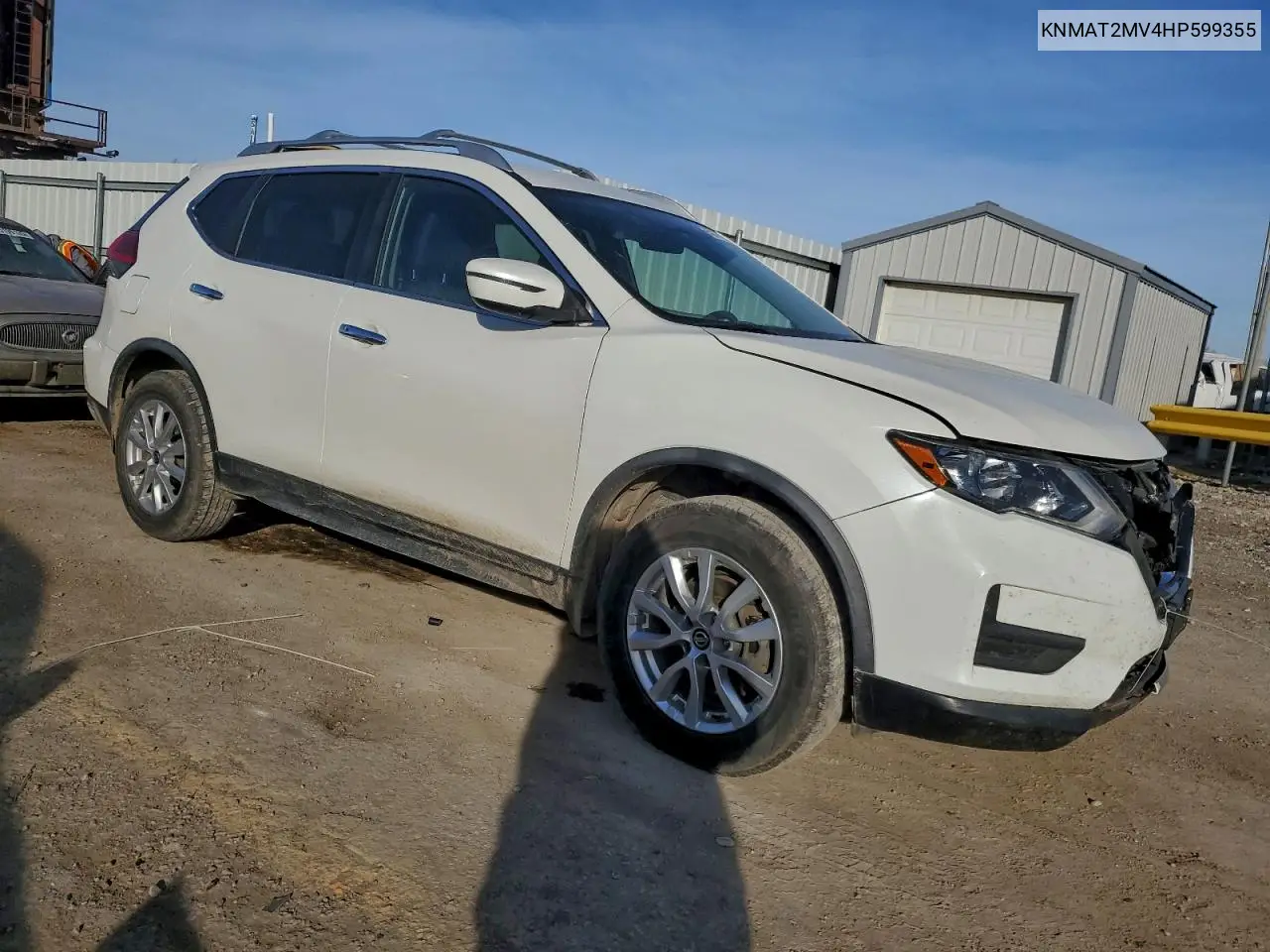 KNMAT2MV4HP599355 2017 Nissan Rogue S