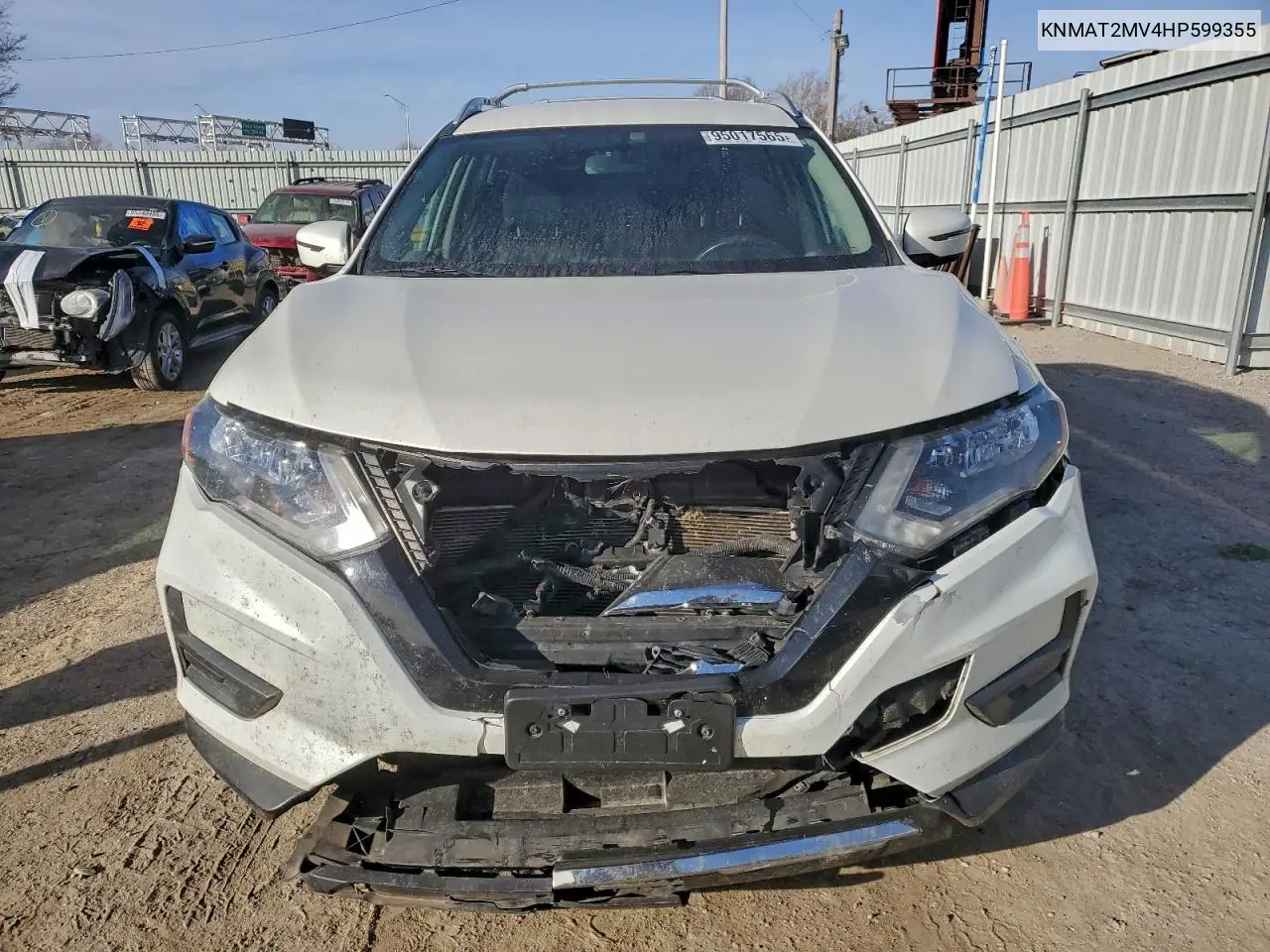 KNMAT2MV4HP599355 2017 Nissan Rogue S
