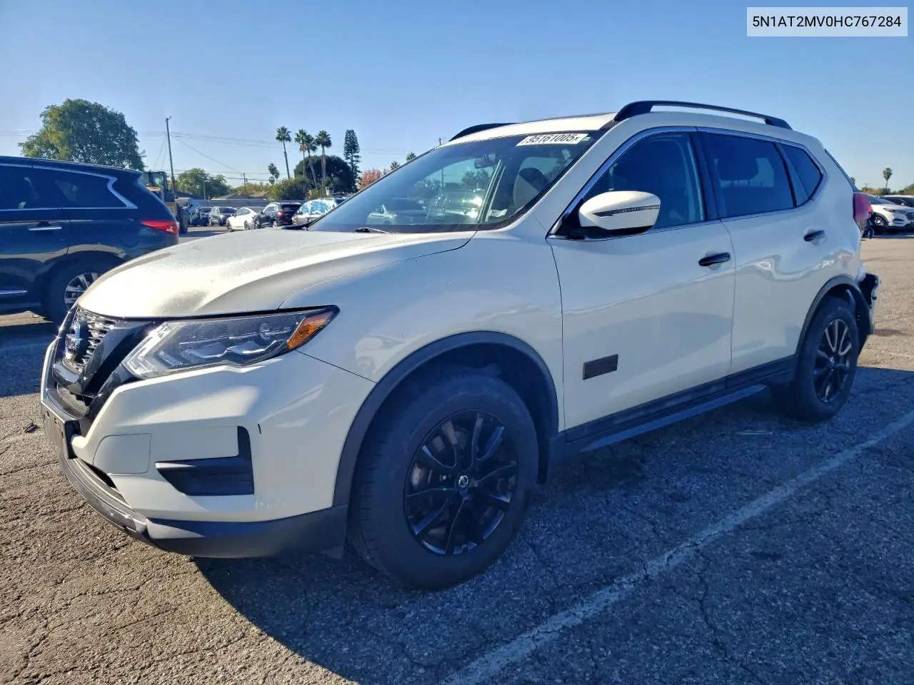 5N1AT2MV0HC767284 2017 Nissan Rogue Sv