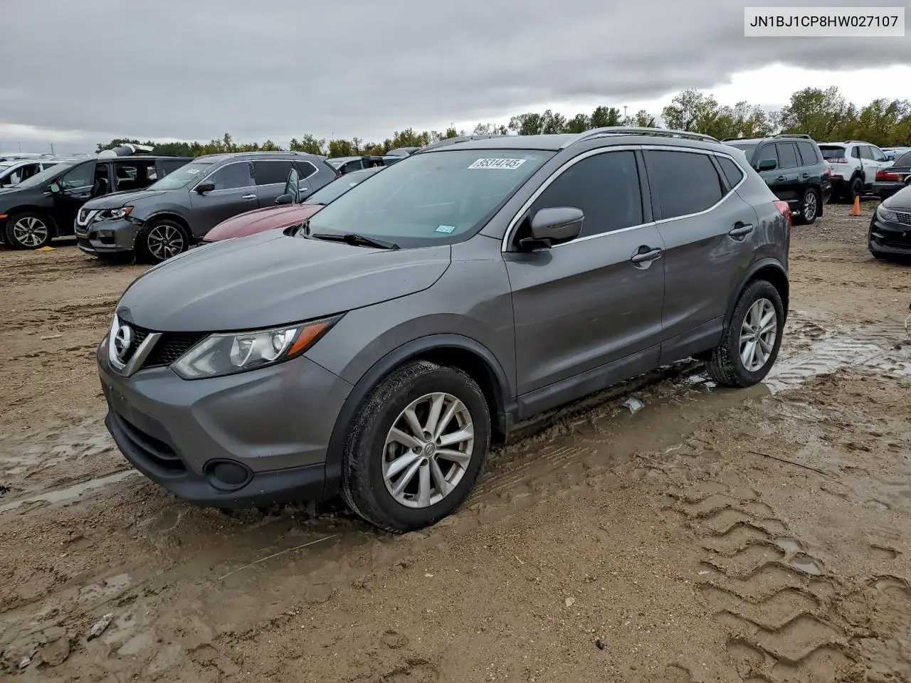 JN1BJ1CP8HW027107 2017 Nissan Rogue Sport S