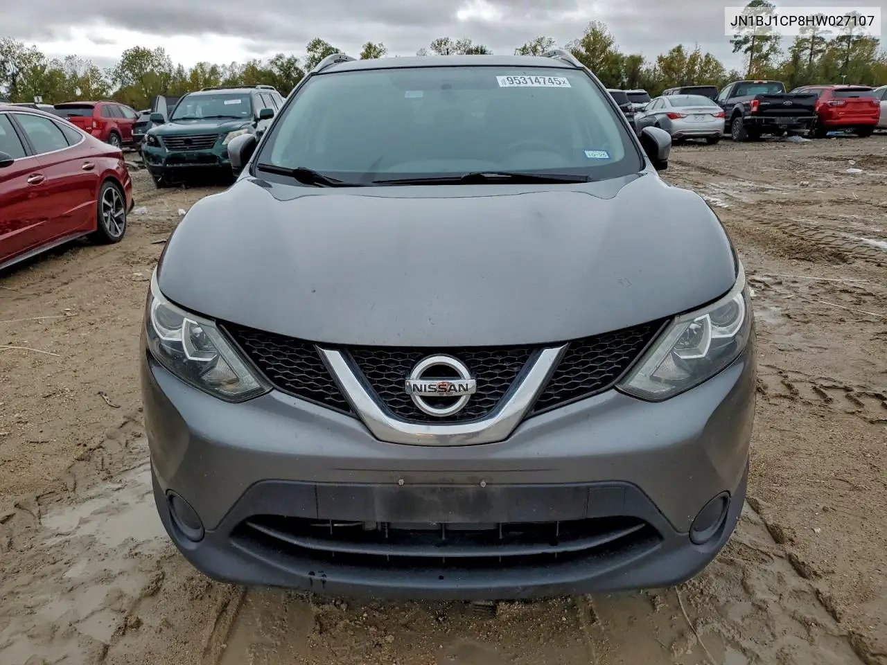 JN1BJ1CP8HW027107 2017 Nissan Rogue Sport S