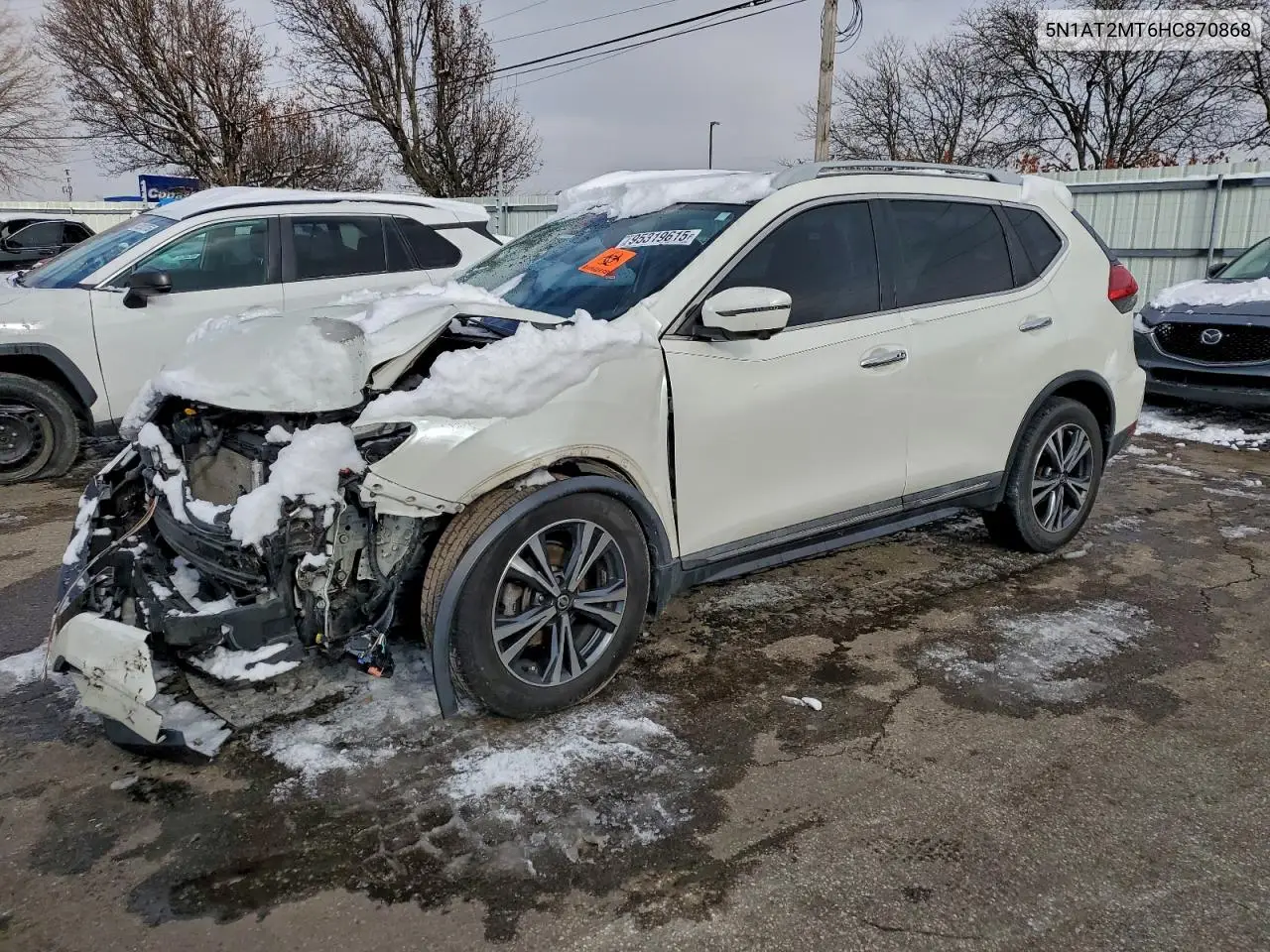 5N1AT2MT6HC870868 2017 Nissan Rogue S