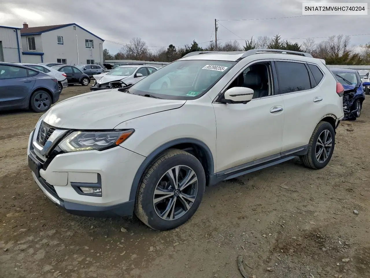 5N1AT2MV6HC740204 2017 Nissan Rogue Sv