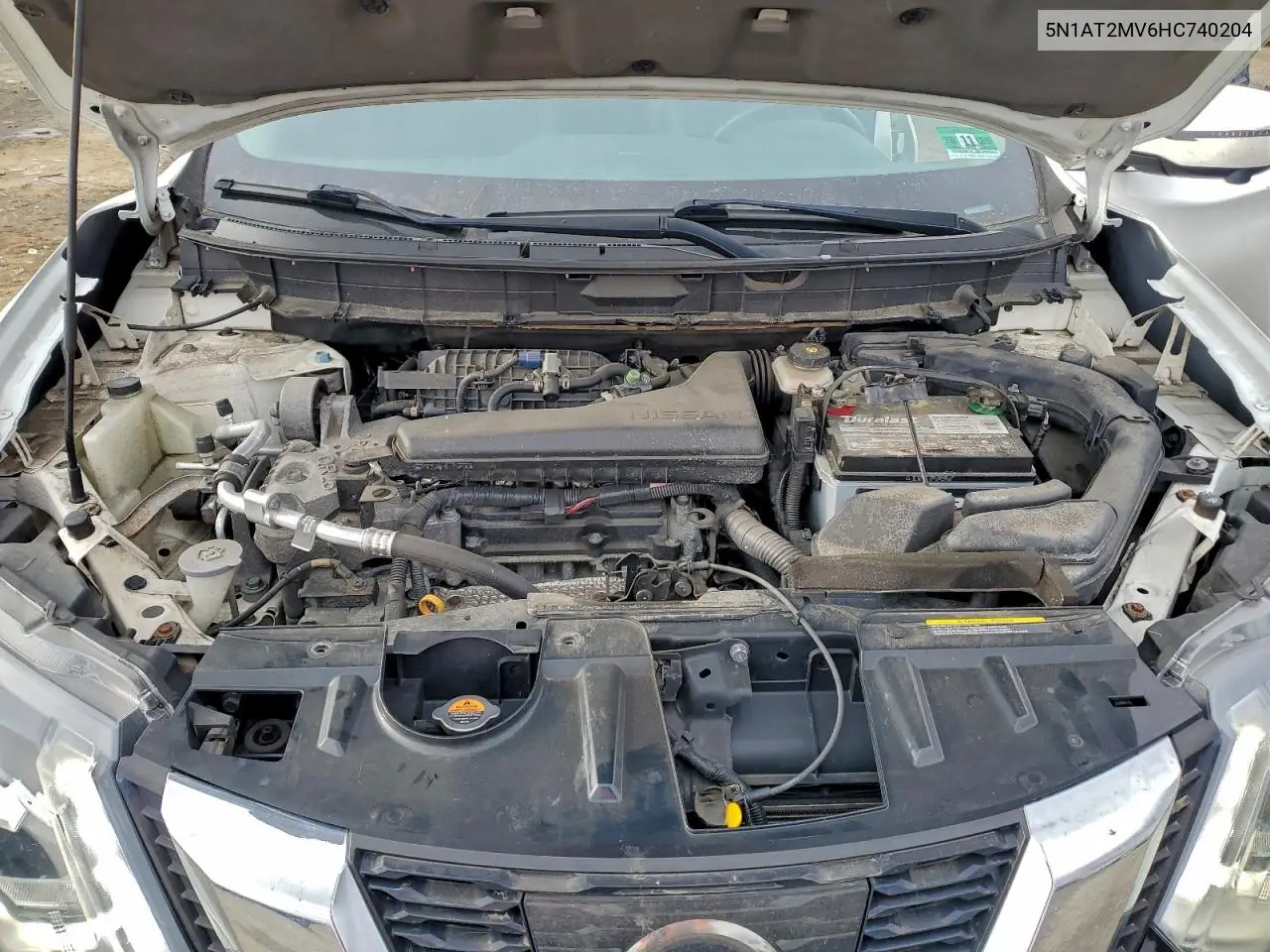 5N1AT2MV6HC740204 2017 Nissan Rogue Sv