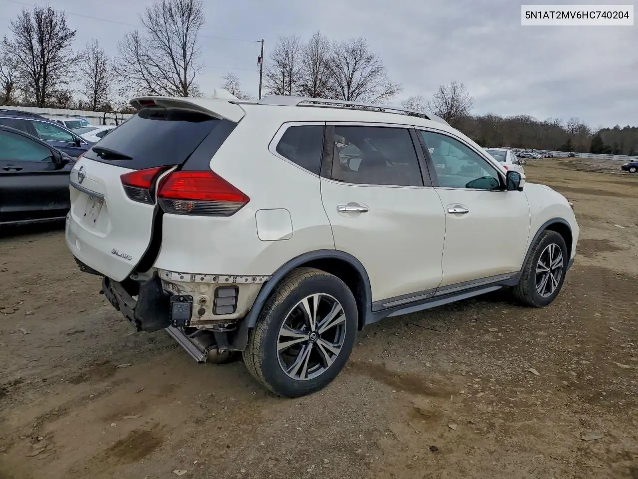 5N1AT2MV6HC740204 2017 Nissan Rogue Sv