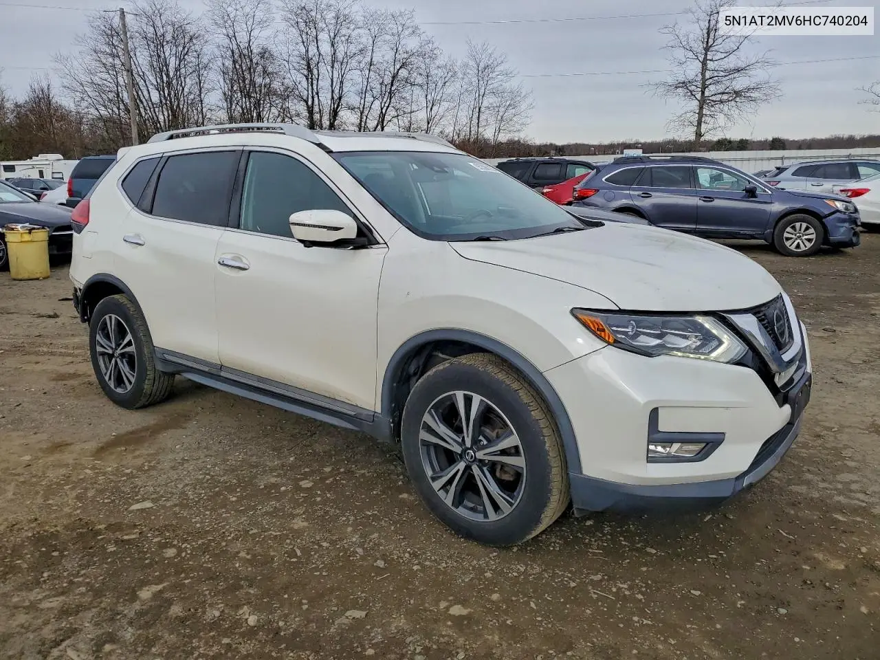 5N1AT2MV6HC740204 2017 Nissan Rogue Sv