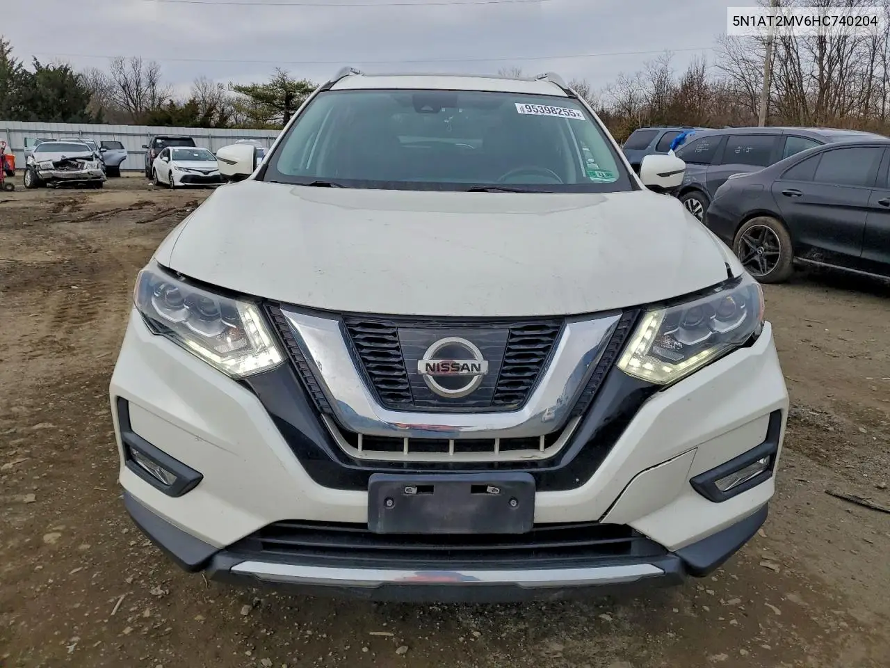 5N1AT2MV6HC740204 2017 Nissan Rogue Sv
