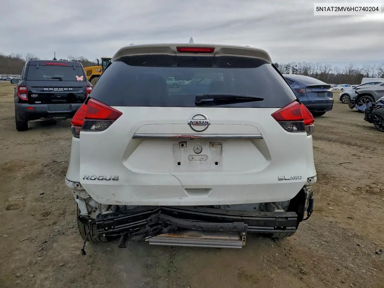 5N1AT2MV6HC740204 2017 Nissan Rogue Sv