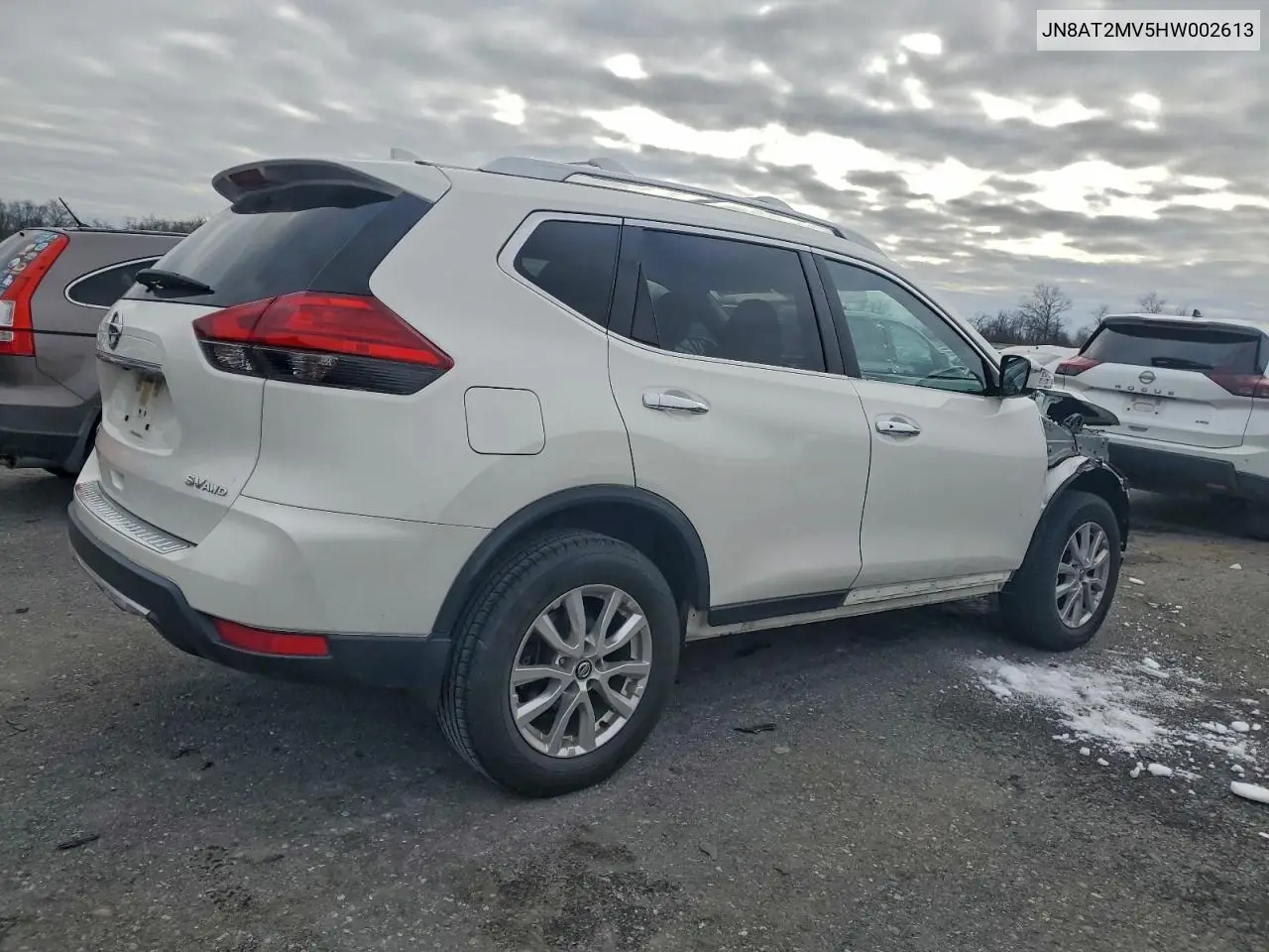 JN8AT2MV5HW002613 2017 Nissan Rogue S