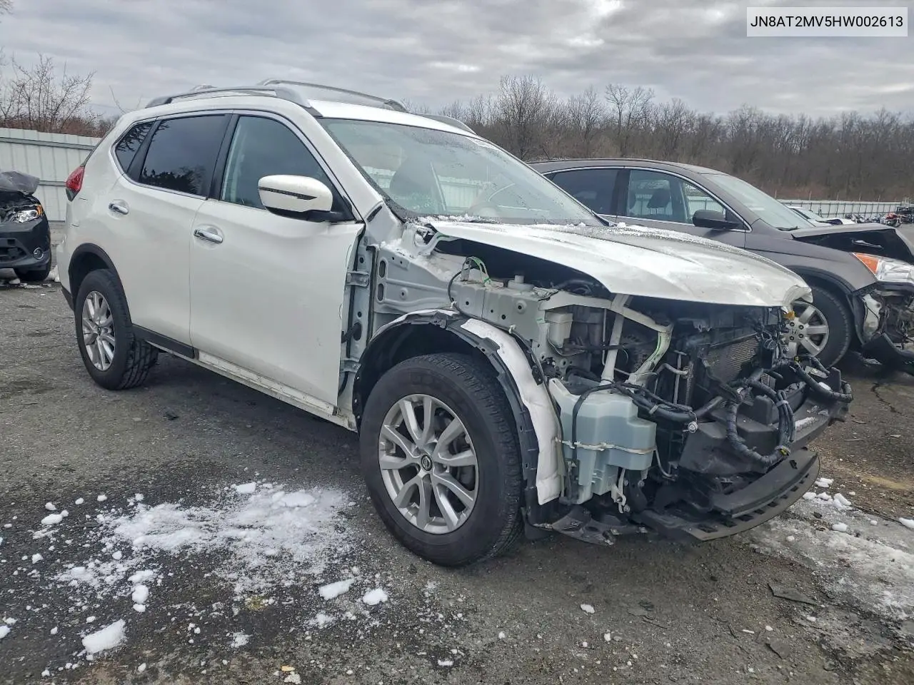 JN8AT2MV5HW002613 2017 Nissan Rogue S