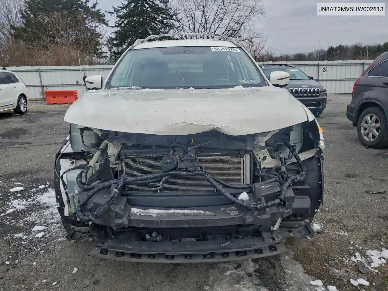 JN8AT2MV5HW002613 2017 Nissan Rogue S