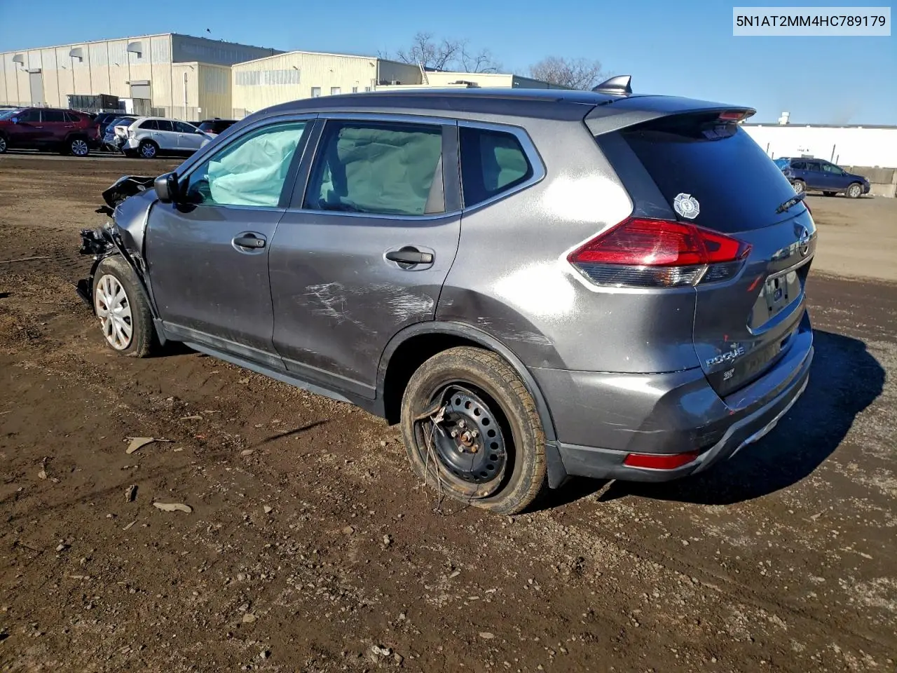 5N1AT2MM4HC789179 2017 Nissan Rogue S