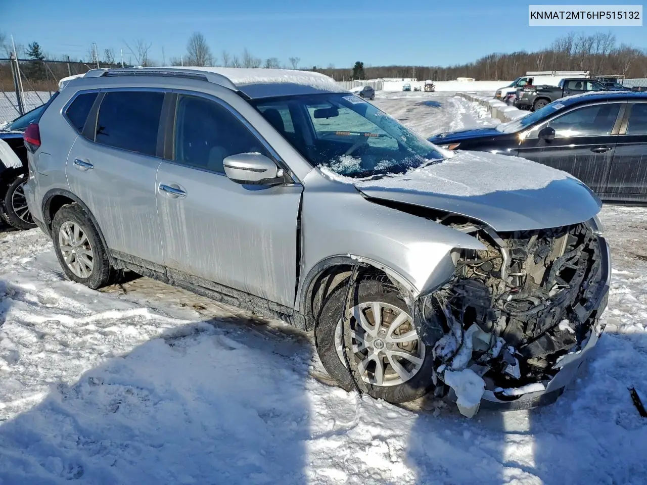 KNMAT2MT6HP515132 2017 Nissan Rogue S