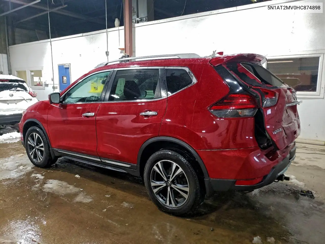 5N1AT2MV0HC874898 2017 Nissan Rogue Sv