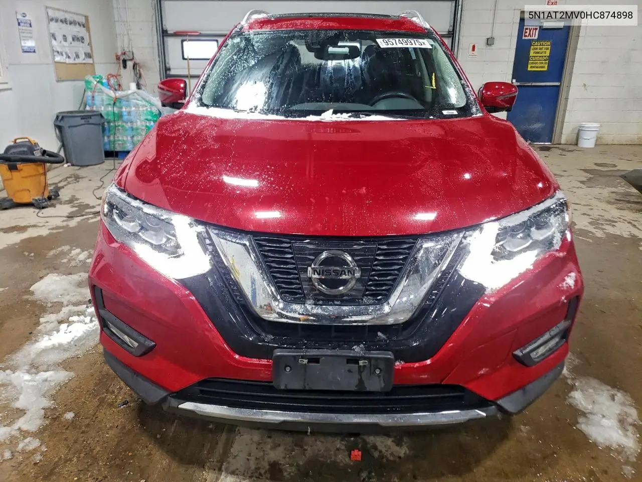 5N1AT2MV0HC874898 2017 Nissan Rogue Sv