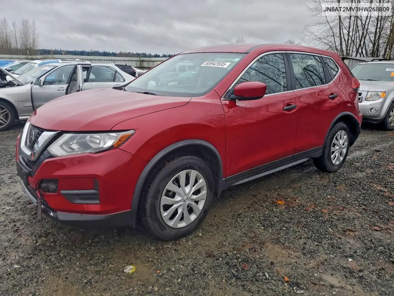 JN8AT2MV3HW268809 2017 Nissan Rogue S