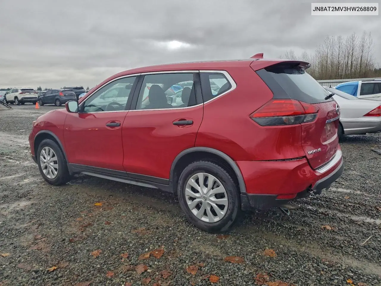 JN8AT2MV3HW268809 2017 Nissan Rogue S
